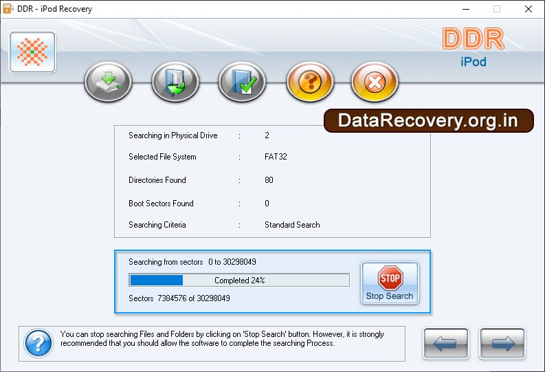 Searching process Searching process