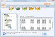 iPod data recovery software screenshot