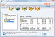 USB drive data recovery software screenshot