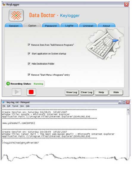 Keyboard Monitoring Utility