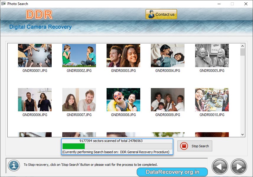 Digital camera recovery utility recover Sony Canon Konica images