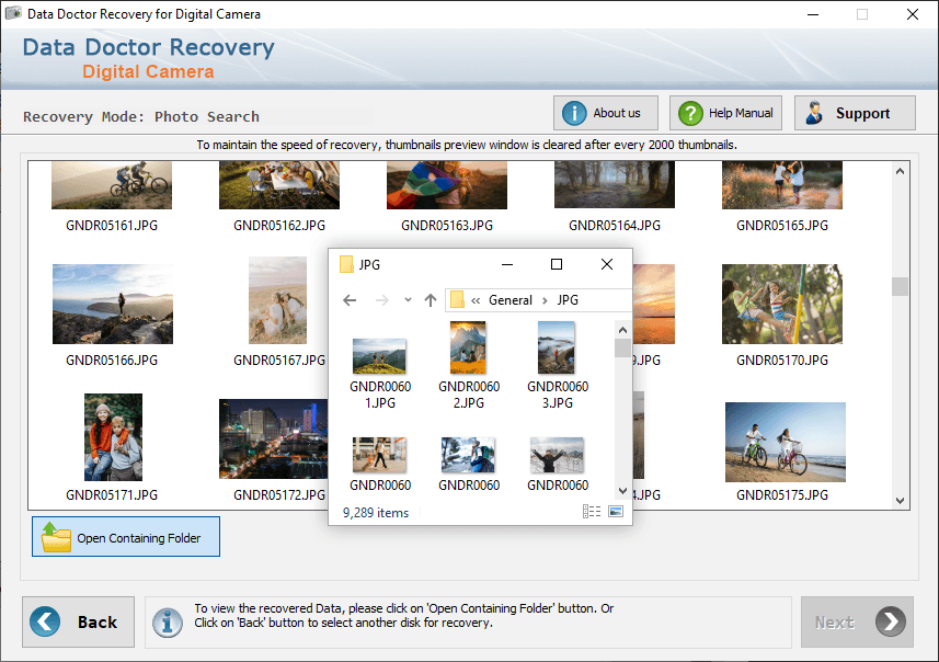 Searching process