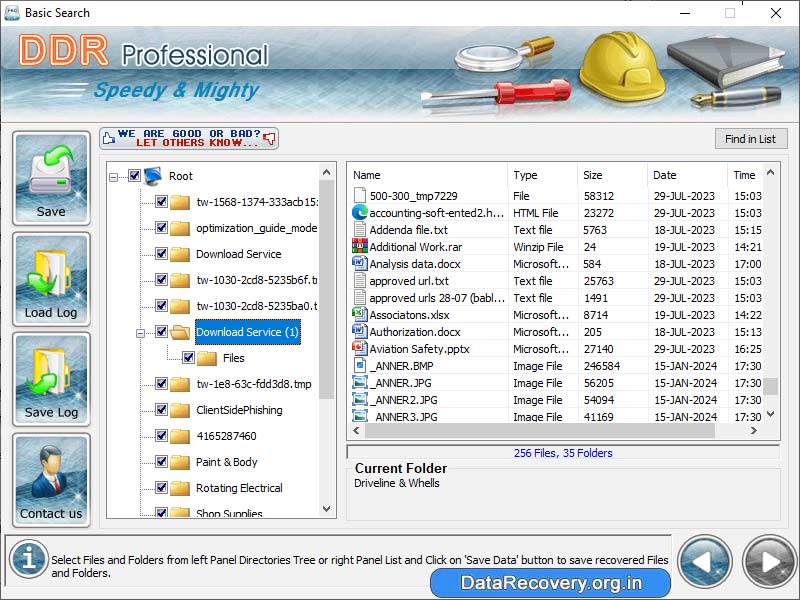 Screenshot of Vista Partition Data Recovery Software