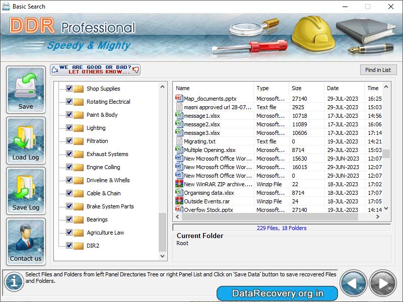 Data Recovery screenshot